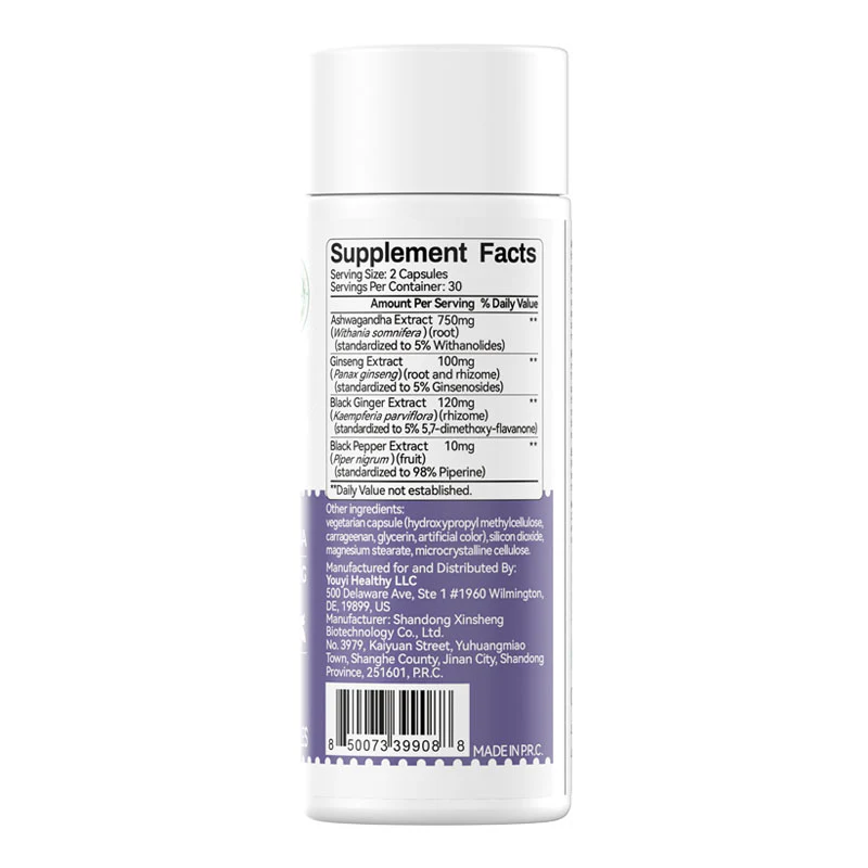 ASHWAGANDHA EXTRACT 750MG - Image 6