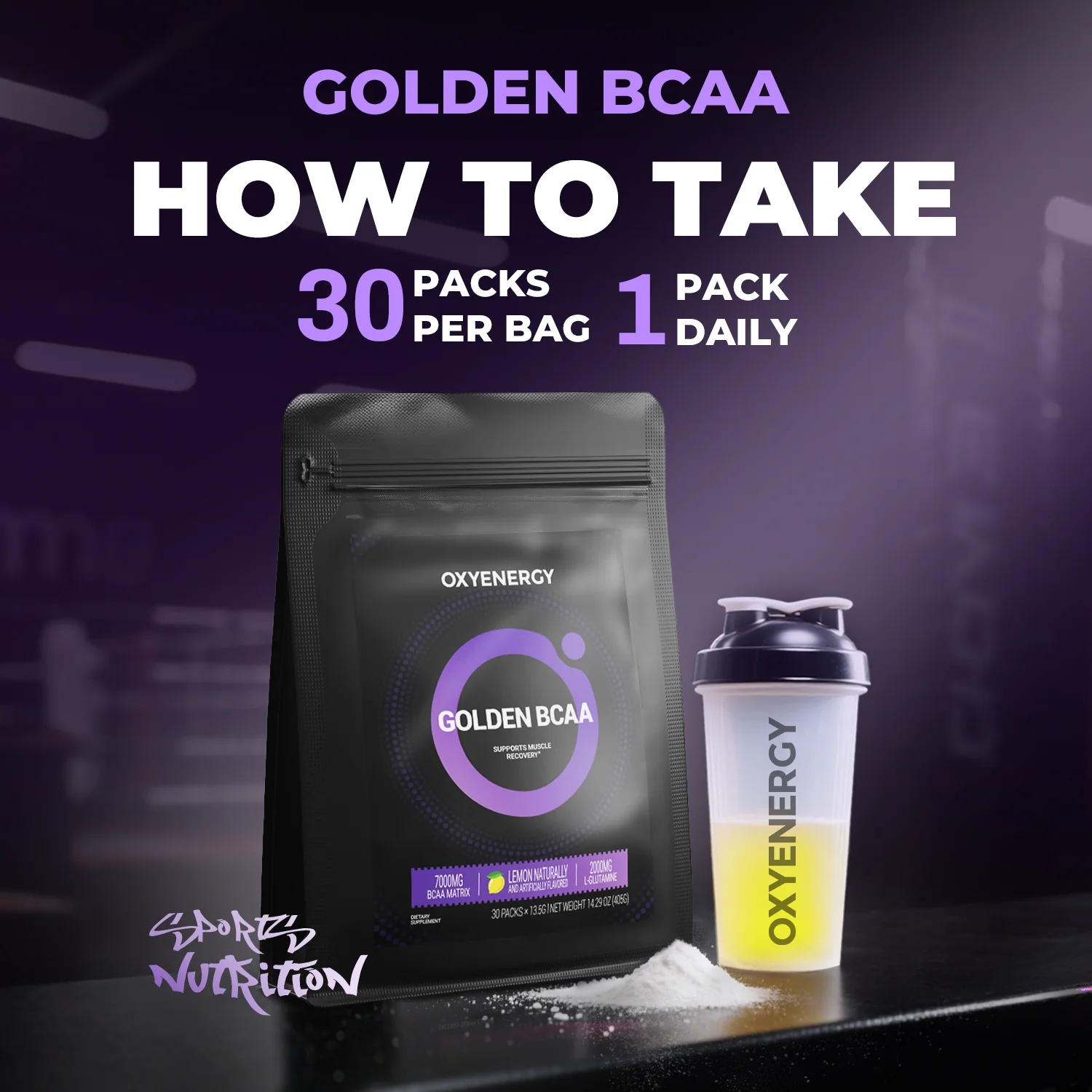 GOLDEN  BCAA - Supports Natural Muscle Strength - Image 3