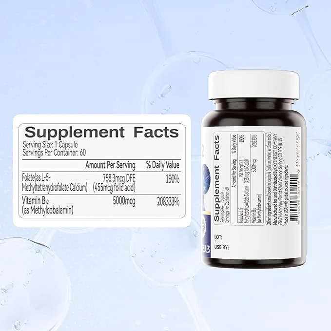 VITAMIN B12 METHYLCOBALAMIN 5000MCG - Image 8