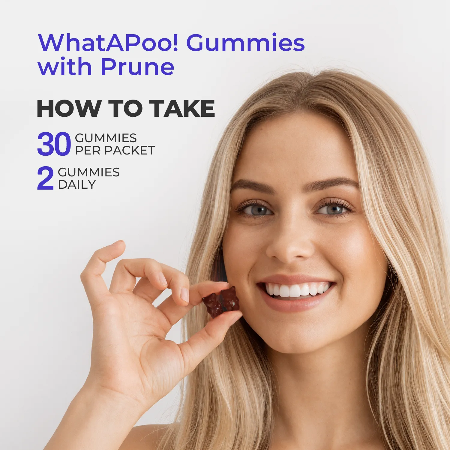 WhatAPoo! Gummies with Prune - Image 3